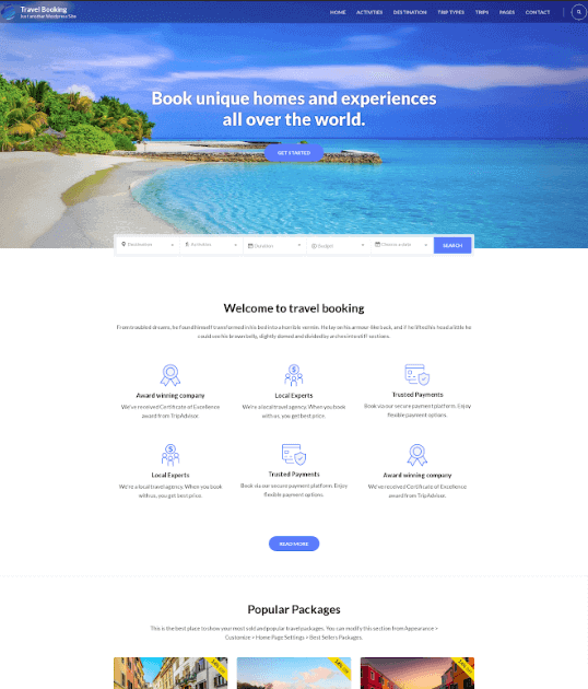 travel-booking-theme